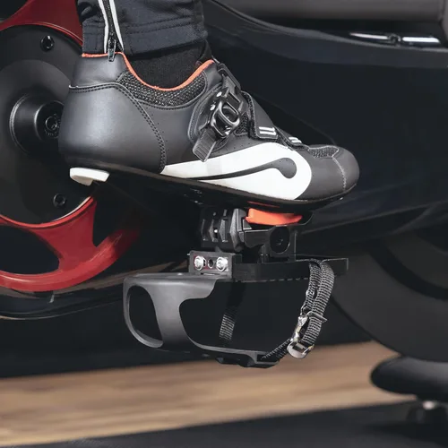Vista 8 de CyclingDeal Jaulas para dedos – Compatible con pedales Peloton Bike & Bike+ – Convierte pedales Peloton en pedales de doble función – Paseo
