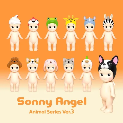 Vista 5 de Sonny Angel Versión Animal 3 - Figura Mini Original - 1 Caja Sorpresa Sellada