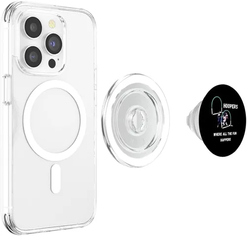Vista 4 de Dog Agility Dog Hoopers all the fun happens border collie PopSockets MagSafe PopGrip for iPhone
