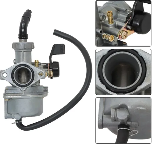 Vista 3 de ALL-CARB Carburador PZ22 de 0.866 in con filtro de aire de repuesto para 110cc 125cc SSR Sunl Taotao Pit Bike ATV Carb