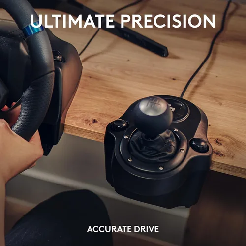Vista 3 de Volante para juegos de carrera Logitech G920 (941–000121), Negro