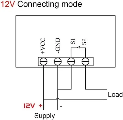 Vista 6 de W3230 Módulo controlador de temperatura LED digital Interruptor de termostato digital con sonda impermeable (12V 10A 120W) -67.0 °F-248.0 °F Salida