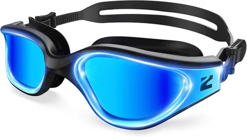 Vista 12 de ZIONOR G1 Nava Super Anti-niebla Gafas de natación unisex espejo/lente de humo brillante
