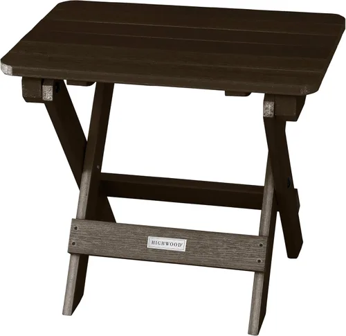 Vista 10 de highwood Mesa auxiliar Adirondack plegable, teca costera Coastal Teak