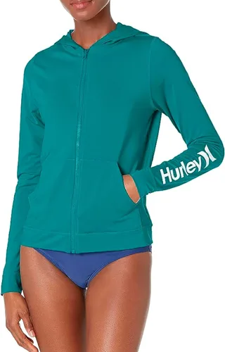 Vista 8 de Hurley Sudadera con capucha y cremallera para mujer