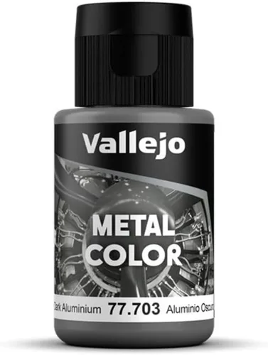 Vista 19 de Vallejo - Color Metálico Aluminio 32 ml (1.08 fl.oz.) Reproduce fielmente diferentes acabados metálicos