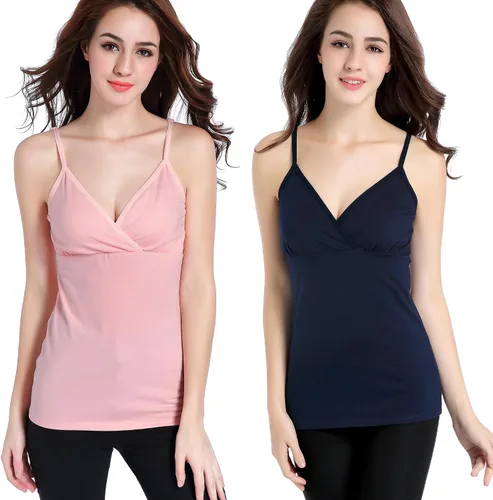 Vista 5 de Camiseta de lactancia Cami - Corpiño de dormir para maternidad y lactancia
