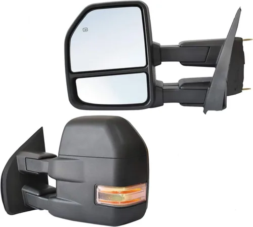 Vista 11 de JZSUPER Espejos de remolque aptos para Ford F150 Power Heated 2004-2014