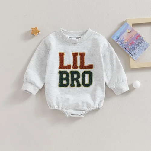 Vista 2 de ZAXARRA Mameluco para bebé recién nacido, manga larga, cuello redondo, para otoño e invierno, ropa informal para bebés