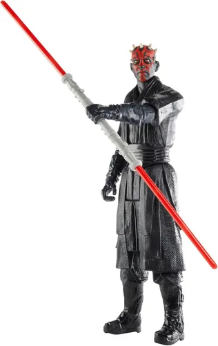 Vista 5 de STAR WARS Clash of The Dark Side, juego de figuras de acción de 12 pulgadas, paquete de 3 figuras y 4 accesorios, juguetes para niños de 4 años