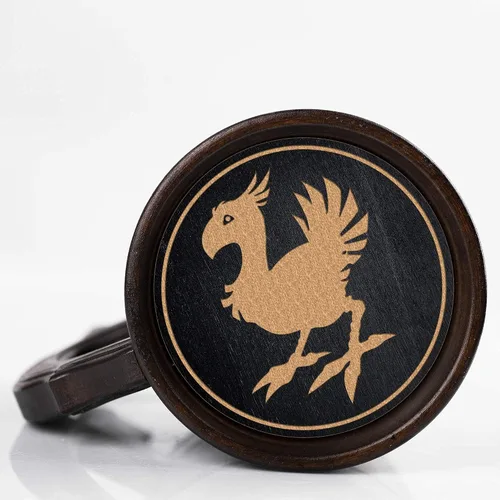 Vista 4 de Taza de cerveza Chocobo, jarra de cerveza, jarra de cerveza personalizada