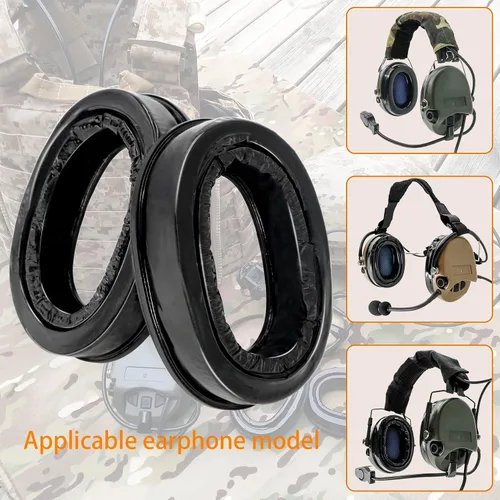 Vista 4 de Almohadillas de gel de silicona compatibles con auriculares MSA SORDIN Protección auditiva Reducción de ruido