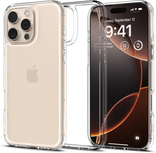 Vista 41 de Spigen Funda para iPhone 12 Mini, ultra híbrida, sin anillo magnético, antiamarilleo, transparente