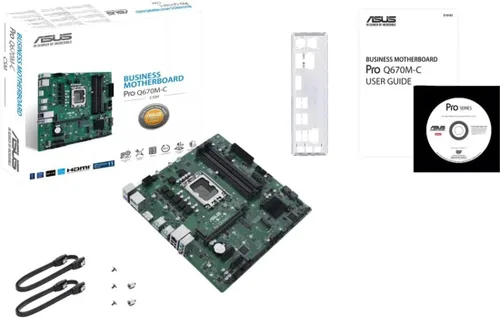 Vista 7 de ASUS Pro Q670M-C-CSM LGA 1700 (Intel 12ª y 13ª generación e Intel vPro) placa base comercial mATX