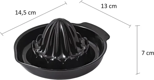 Vista 2 de BranQ Home essential 5901098107044 Exprimidor de cítricos Tritan, Plástico, Negro