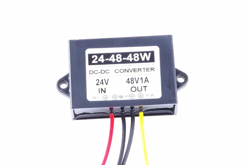 Vista 2 de 48V 1A 48W DC Convertir DC-DC 24V (18V - 32V) Paso hasta 48V Convertidor de aumento de voltaje Regulador Fuente de alimentación (1A)