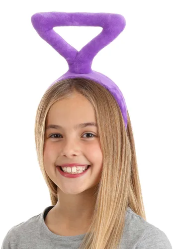 Vista 2 de Accesorio de disfraz diadema Tinky-Winky para niños Multicolor