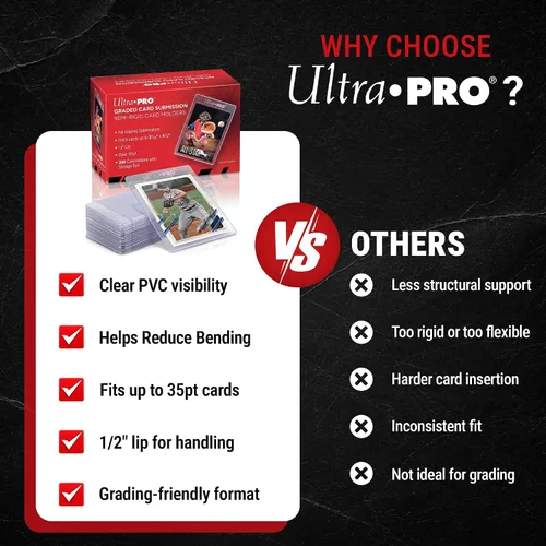 Vista 7 de Ultra PRO Mangas altas semirrígidas de 1/2 pulgadas, 200ct