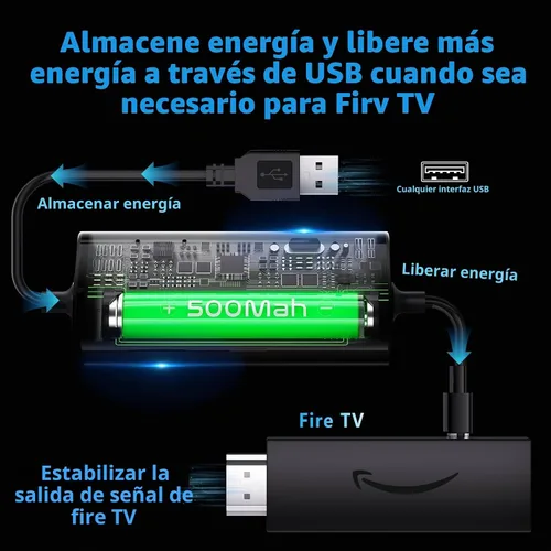 Vista 4 de Adaptador de cable de alimentación USB apto para todos los palos