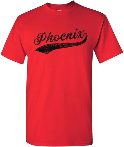 Vista 26 de UGP Campus Apparel - playeras con estampado de equipos de béisbol Albuquerque Rojo