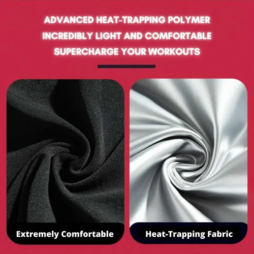 Vista 4 de Nano Hertz Sauna Sweat Shapewear Leggings Pantalones Boxeo Entrenador de Cintura Shaper Sweatsuit Ejercicio Fitness Gimnasio Mujer