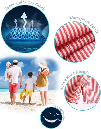 Vista 4 de maamgic - Traje de baño para niños grandes y pequeños, shorts para niños pequeños