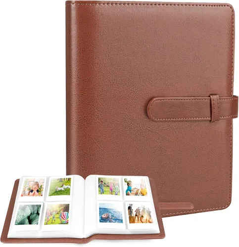 Vista 13 de Ablus Álbum de fotos de 256 bolsillos para impresoras Polaroid Snap SnapTouch Zip Mint Cámaras, Fujifilm Instax Mini 11 90 9 8+ 8 7S 70 50S 26 25