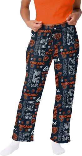 Vista 10 de FOCO NFL Womens NFL Ladies Team Logo Mini Print Lounge Pants 2-Color del