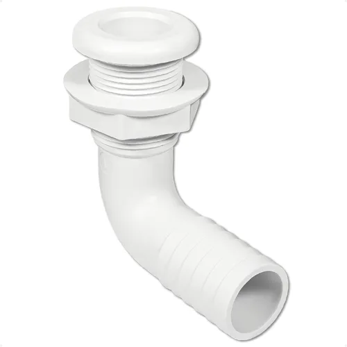 Vista 12 de Five Oceans Accesorios de casco de 1-1/2 pulgadas para barco, polipropileno moldeado por inyección blanco, púas, resiste condiciones duras - FO1867