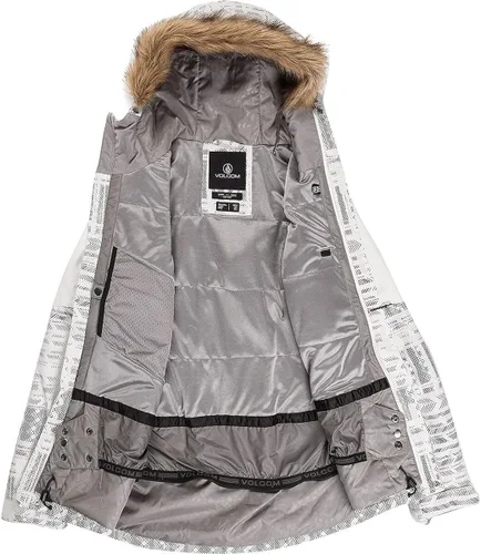 Vista 5 de Volcom Shadow - Chaqueta con capucha de invierno para snowboard y esquí