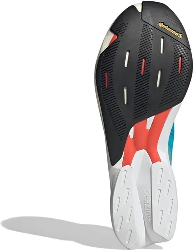 Vista 3 de adidas Adizero Adios 8 CianBlancoRojo Brillante 14 D (M), Cian LucidoBlancoRojo Brillante