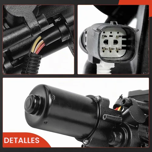 Vista 7 de A-Premium - Conjunto de motor de estribo eléctrico para lado izquierdo del conductor con soporte