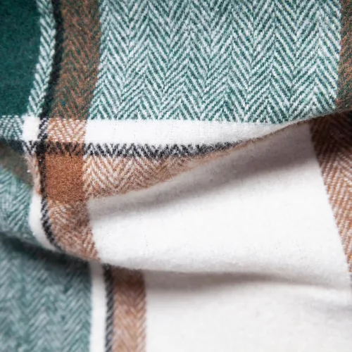 Vista 9 de Camisas de manga larga para hombre, con botones, casual, elegante, a cuadros, con botones, ligera, abrigo de otoño