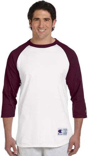 Vista 10 de Champion Camiseta de béisbol raglán para hombre