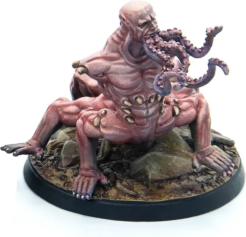 Vista 5 de Modiphius: Fallout: Wasteland Warfare: Super Mutants - Centaurs - 2 Figuras, Ola Forjada en Fuego, Miniaturas de Resina Multiparte de 32 mm Sin