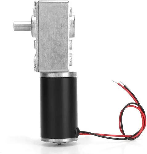 Vista 8 de DC alta velocidad de torsión reduce motor eléctrico reversible motor de engranaje 0.315 in eje (12V 10RPM)