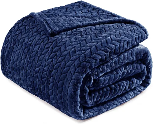 Vista 51 de Exclusivo Mezcla Manta de forro polar para sofá, 50 x 70 pulgadas, camello