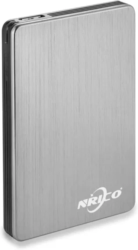 Vista 8 de NRICO Disco Duro Externo Portátil de 500GB, USB 3.0, HDD de 2.5 Pulgadas, Almacenamiento Compatible para PC, Mac, Escritorio, PS4 (500GB, Azul)