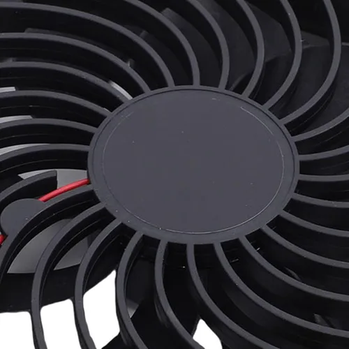 Vista 6 de Ventilador solar de 16 W, monocristalino doble extractor, ventilador solar para gallinero, escape con red protectora para cobertizo al aire libre