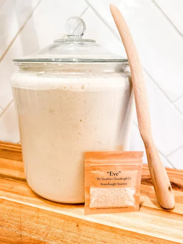 Vista 4 de Eve - The Southern Sourdough Co. Masa madre deshidratada para pan de masa madre 10 gramos de iniciador de masa madre para principiantes