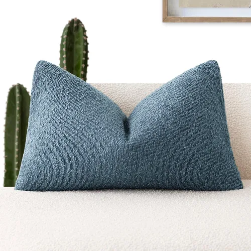 Vista 85 de Foindtower - Fundas de cojín decorativas con textura de buclé, fundas de cojín acentuadas sólidas, fundas de cojín suaves y acogedoras