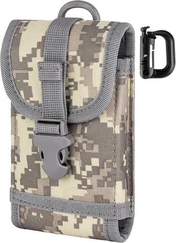 Vista 12 de Molle - Funda táctica compacta para iPhone 14 Pro/14/13 Pro/13/13 Mini/12 Pro Max/12 Pro/12/12 mini/11 Pro Max/11/XS Max/XR/X, Samsung S22/S20/S10