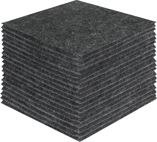Vista 199 de FabricLA Hojas de fieltro acrílico para manualidades, cuadrados de fieltro precortados suaves de 4 x 4 pulgadas (3.9 in x 3.9 in), utiliza hojas