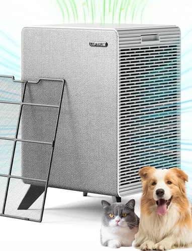 Vista 11 de Purificadores de aire para el hogar habitación grande de hasta 2250 pies cuadrados con WIFI inteligente – Elimina el 99% de las alergias al humo