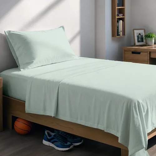 Vista 11 de SUPREME ELEGANCE - Sábanas de 100% algodón orgánico, ligeras y transpirables, con esquinas profundas, sábanas de percal frescas y vigorizantes