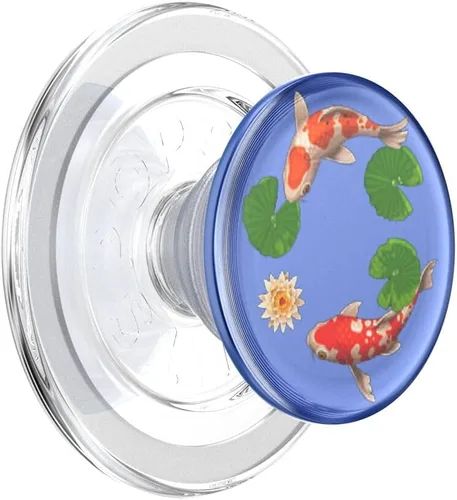 Vista 4 de PopSockets Agarre para teléfono MagSafe con patas, soporte magnético, parte superior intercambiable, agarre seguro para estuches MagSafe de iPhone