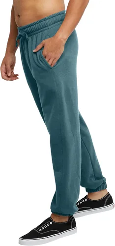 Vista 3 de Hanes Originals - Pantalones deportivos para hombre, pantalones deportivos de forro polar pesado con bolsillos, entrepierna de 30 pulgadas