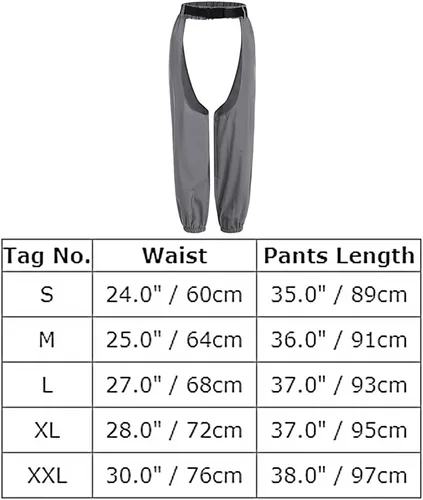 Vista 7 de Women Fashion Cargo Pants High Rise Sweatpants Rave Reflective Pants Solid Color Color Block