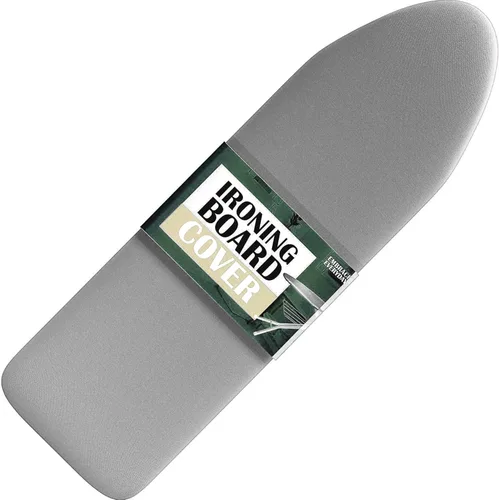 Vista 10 de Hearth & Harbor Funda para tabla de planchar y almohadilla de tamaño completo 15x54, acolchado grueso resistente a quemaduras con borde elástico