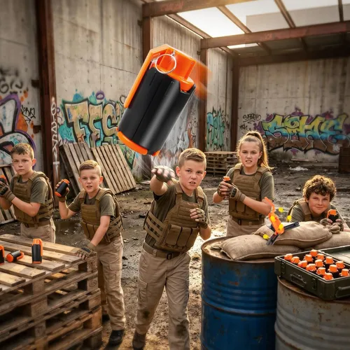 Vista 7 de Ruibytree CS Juguete táctico de plástico para Nerf Rival Battle Game, cs Foam Bullet Ball G renade (2 paquetes)